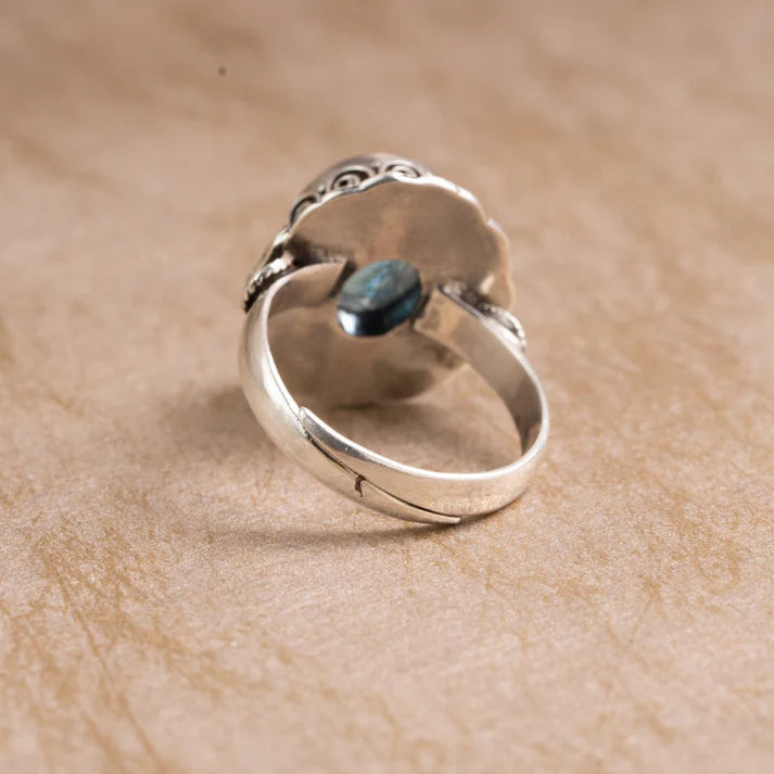 Blue Topaz 925 Sterling Silver Ring – Clarity & Expression