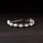 Moonlight Pearl Halo 925 Silver Bracelet – Grace & Serenity